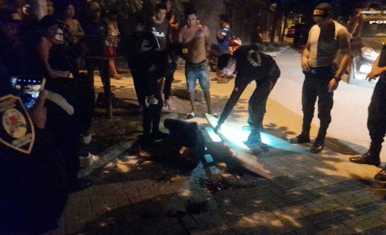 Serenos de Castilla encuentran a una persona herida de bala en la vía pública