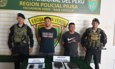 PNP captura a dos presuntos integrantes de la banda delincuencial "Paisanos de Piura"