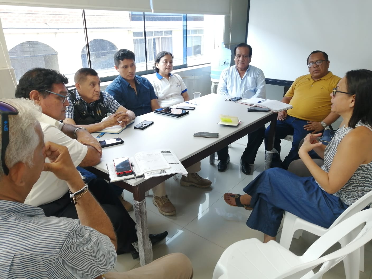 Empresa privada coordina con el Sat Piura y la municipalidad para ofrecer mejores servicios