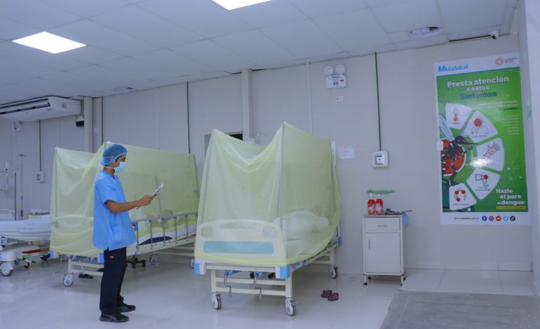 Essalud incrementa camas en unidad de vigilancia dengue en el Hospital III-1 José Cayetano Heredia de Piura