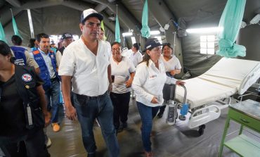Piura: entra en funcionamiento hospital de campaña instalado en La Videnita