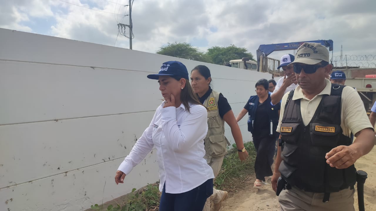 Piura: critican visita de la ministra de Salud en la región