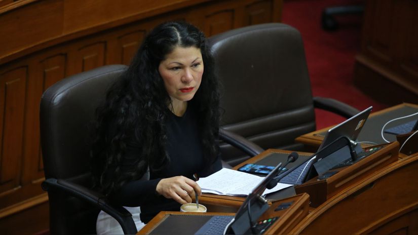 Congreso oficializó inhabilitación por diez años contra exparlamentaria Yesenia Ponce