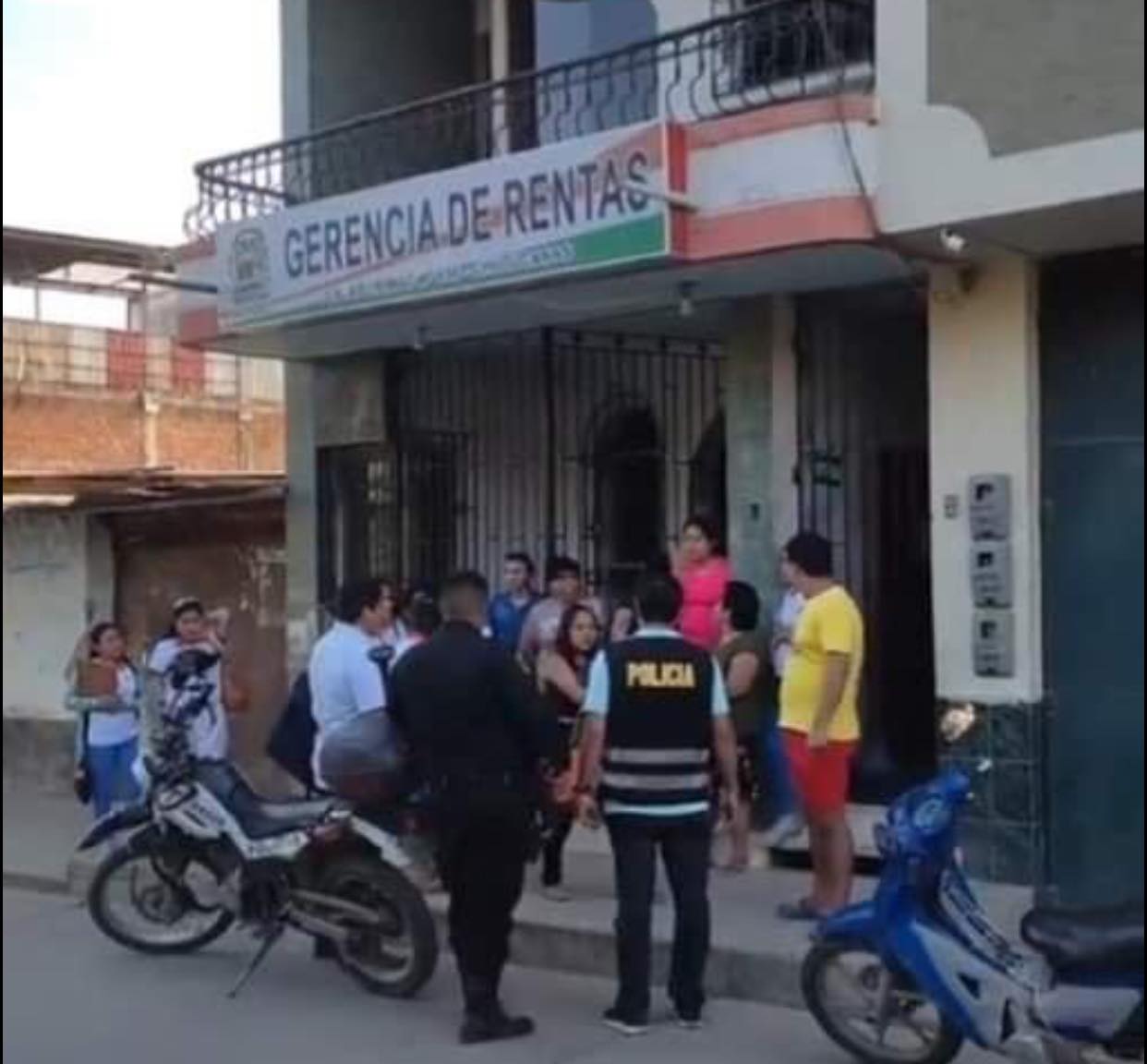 En la víspera de su aniversario, delincuentes asaltan la Gerencia de Rentas de la Municipalidad de Chulucanas