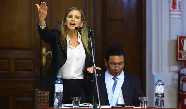 Congreso aprobó acusar a Luciana León por tráfico de influencias, cohecho y peculado