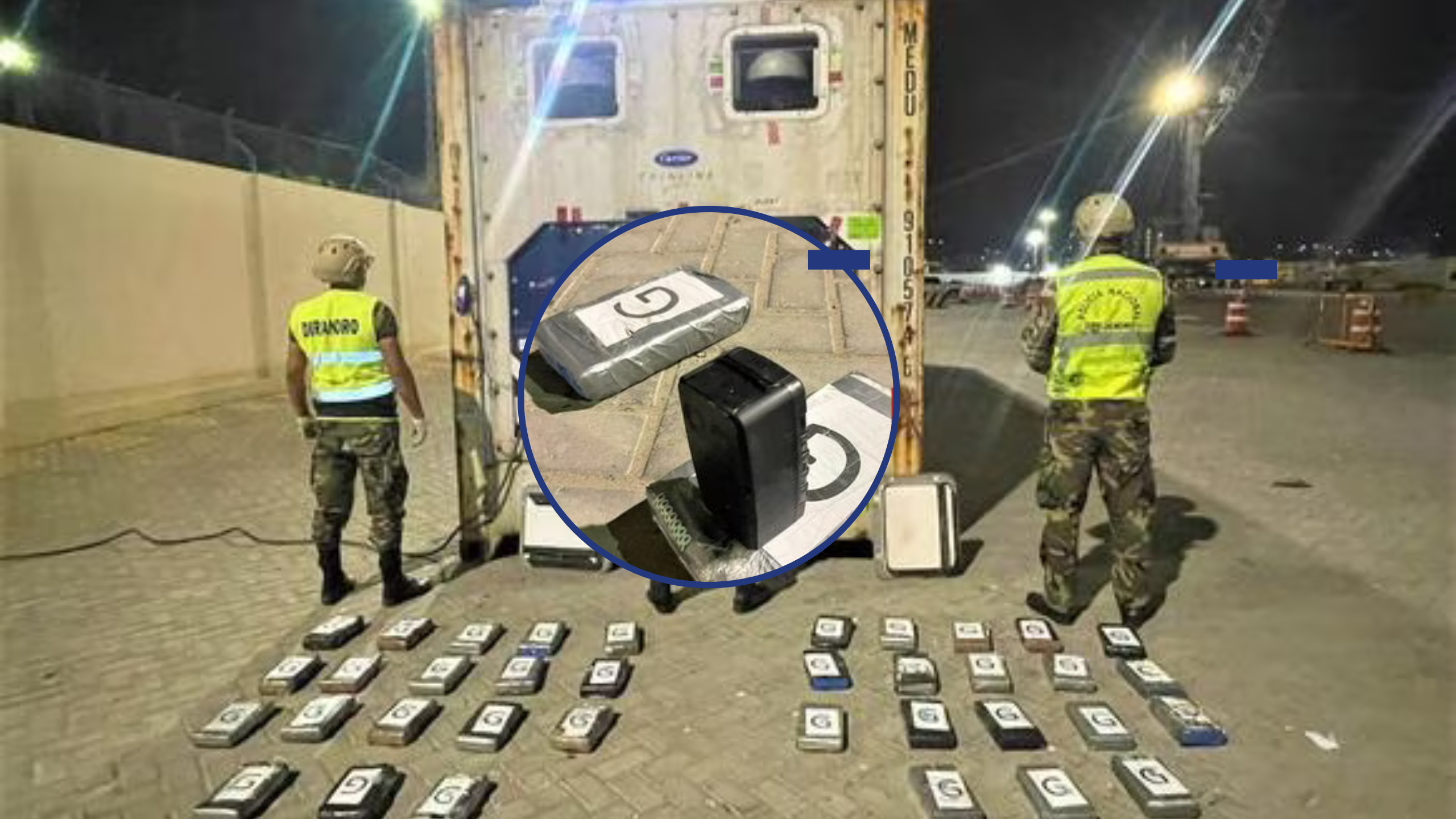 Paita: Incautan 50 kilogramos de cocaína camuflados en un contenedor de banano