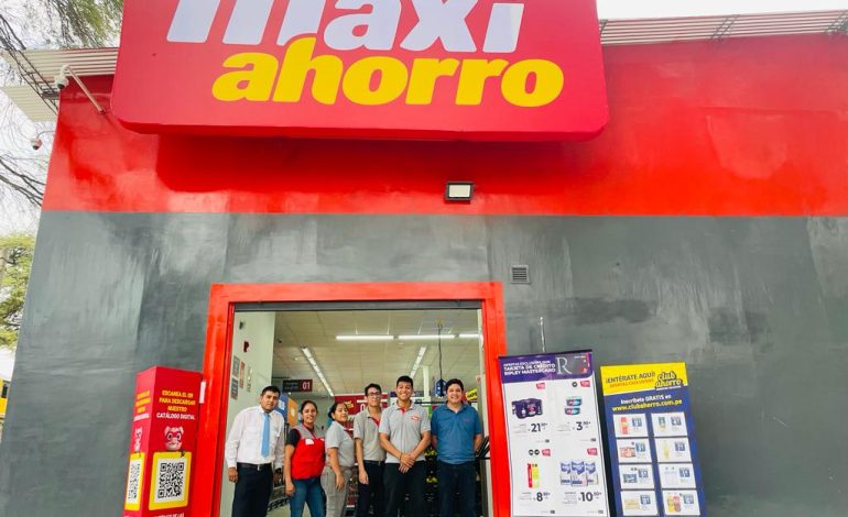 Maxi Ahorro inaugura nuevo local en Piura y anuncia sorteo de un carrito de compra cada hora