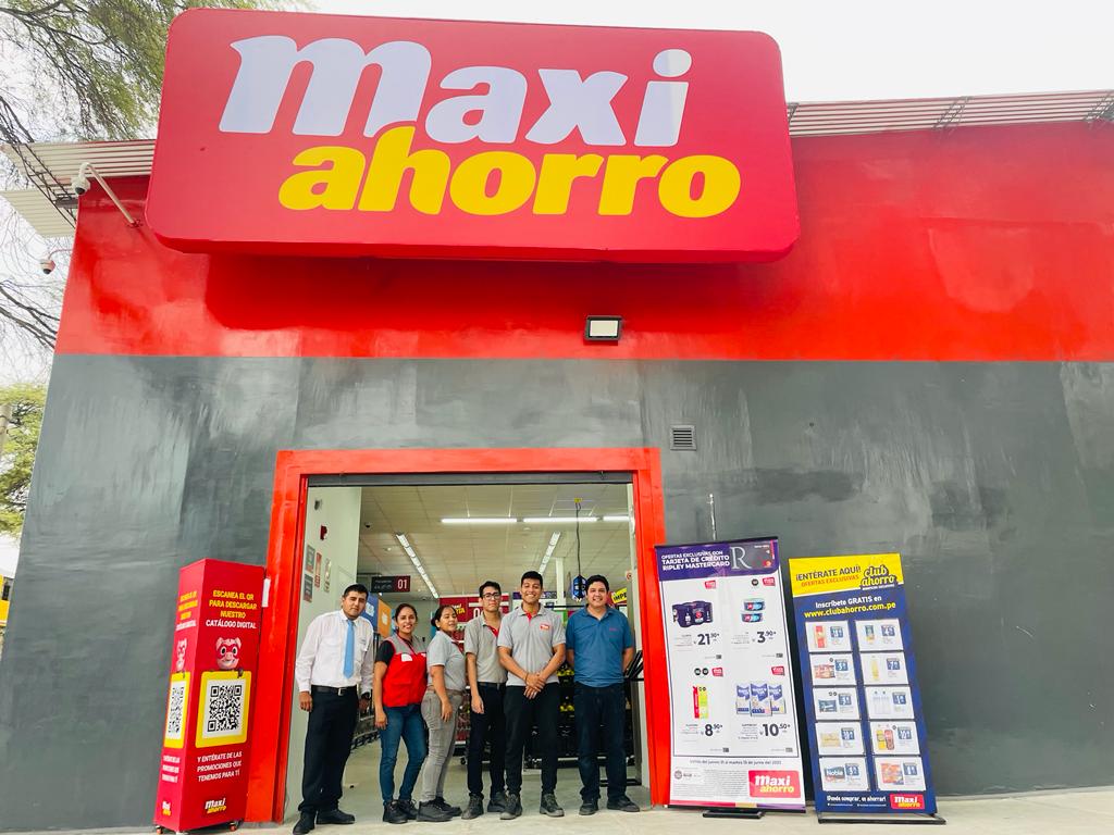 Maxi Ahorro inaugura nuevo local en Piura y anuncia sorteo de un carrito de compra cada hora