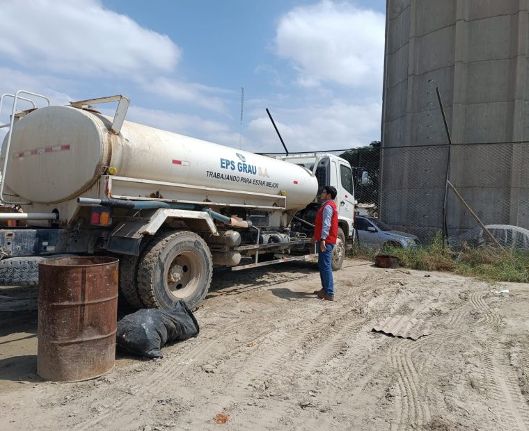 Piura: EPS Grau no usó todos sus camiones cisternas para repartir agua potable pese a desabastecimiento por lluvias