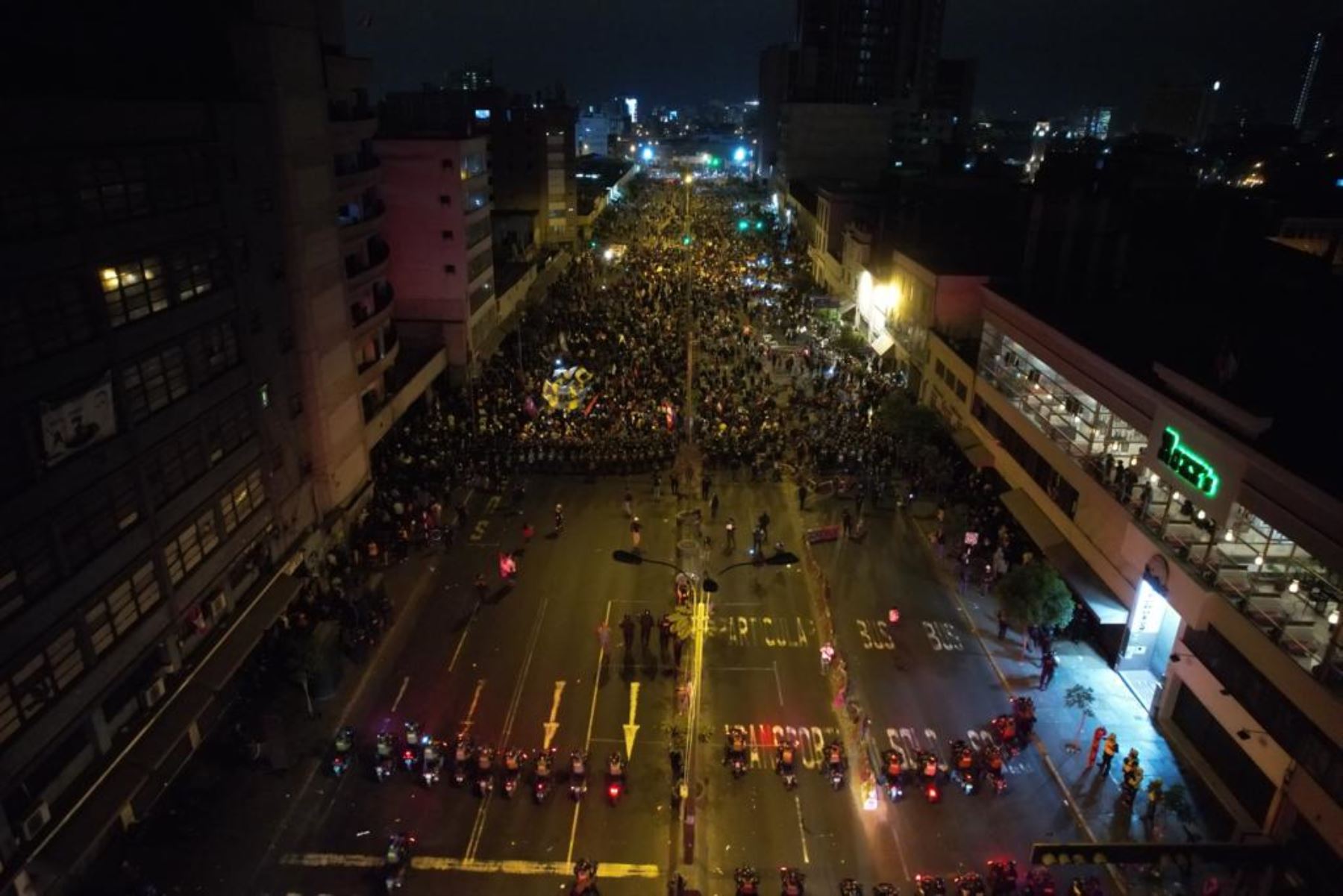 Minsa atendió a 11 personas con lesiones durante marcha del 19 de julio en Lima