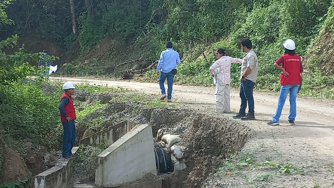 Alertan retraso de obra vial de S/ 47 millones que une a pueblos del distrito San Juan de Bigote