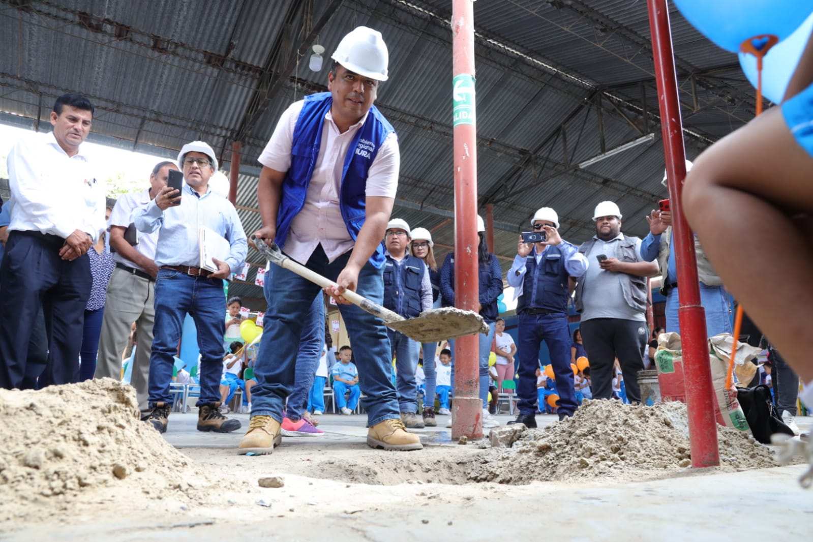 GORE entrega terreno para iniciar construcción de colegio N° 010 en Los Algarrobos