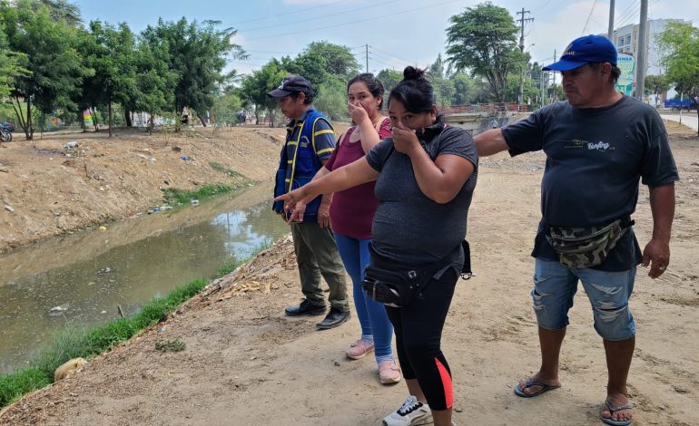 Piura: vecinos de la Primavera piden se intervenga dren 1308 inundado con aguas residuales