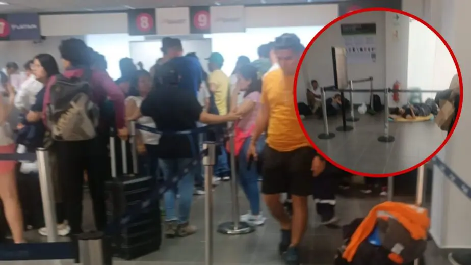 Piura: pasajeros quedaron varados en el aeropuerto debido a postergación de vuelos a Lima y Arequipa