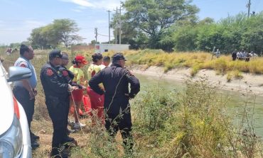 Sullana: cuerpo de uno de los jóvenes que se ahogaron en el canal Daniel Escobar es encontrado