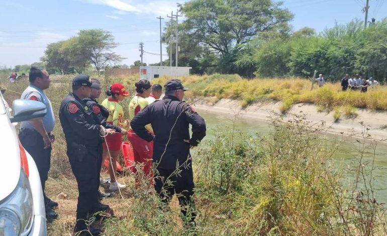 Sullana: cuerpo de uno de los jóvenes que se ahogaron en el canal Daniel Escobar es encontrado