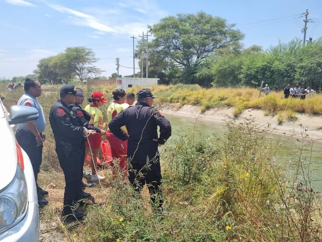 Sullana: cuerpo de uno de los jóvenes que se ahogaron en el canal Daniel Escobar es encontrado