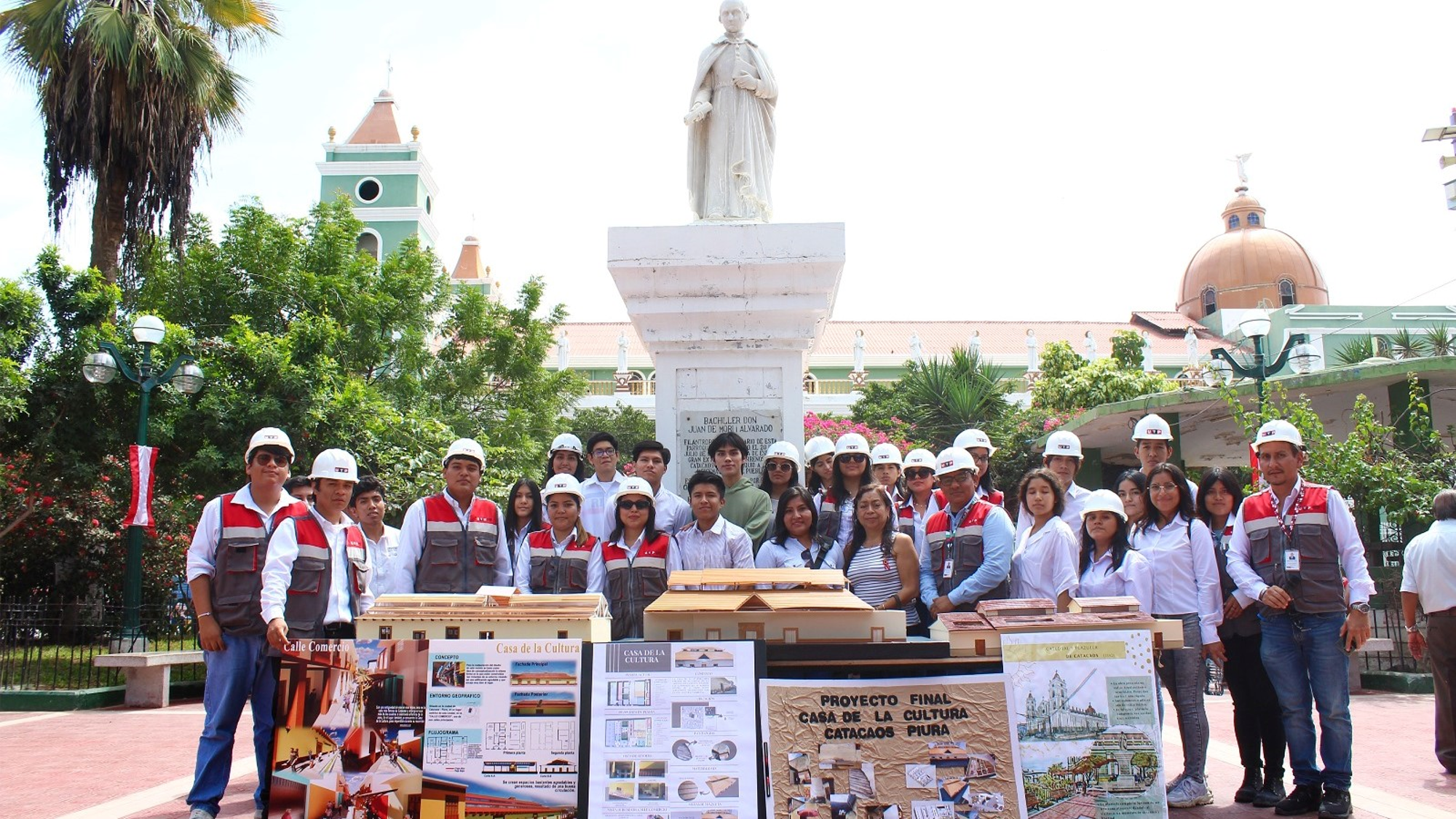 Estudiantes de UTP presentaron proyectos arquitectónicos y de Ingeniería en diferentes ciudades de Piura