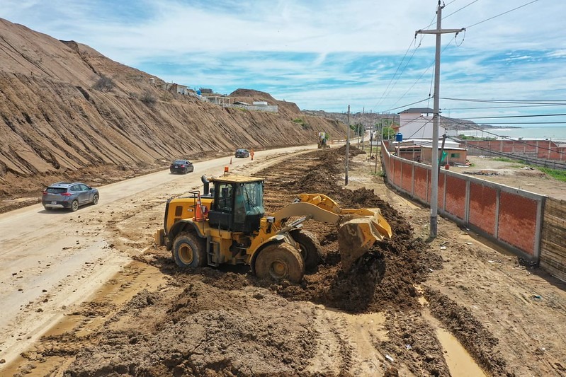 MTC despliega 271 maquinarias para atender emergencias en la Red Vial Nacional y mitigar impacto de El Niño