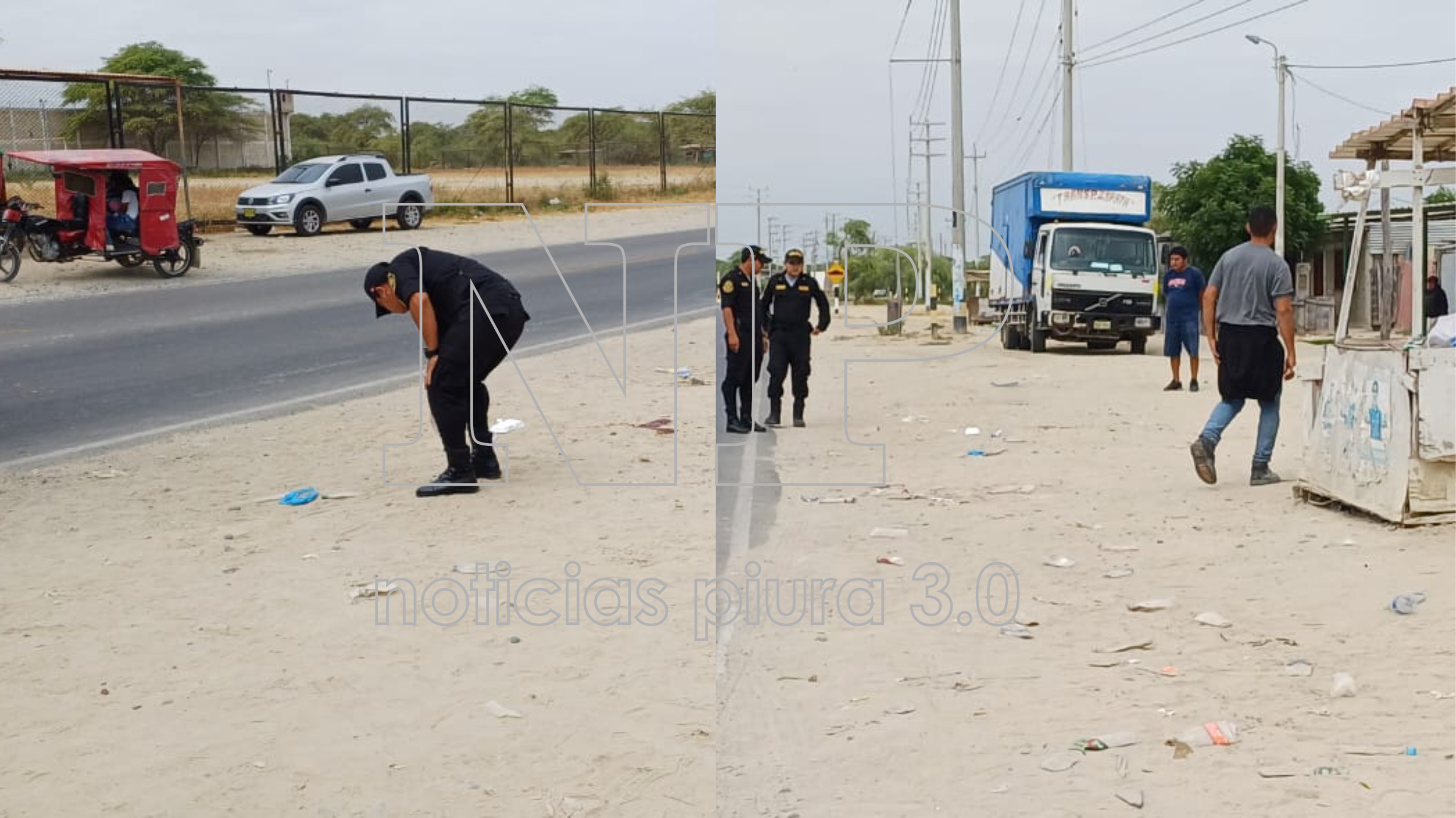 Piura: delincuentes disparan contra trabajador del INPE cuando salía del penal ex Río Seco