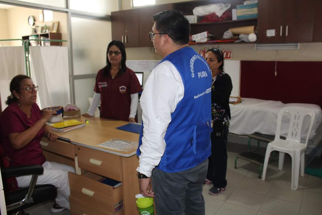 Piura: realizan visitas inopinadas a los establecimientos de salud de primer nivel de atención
