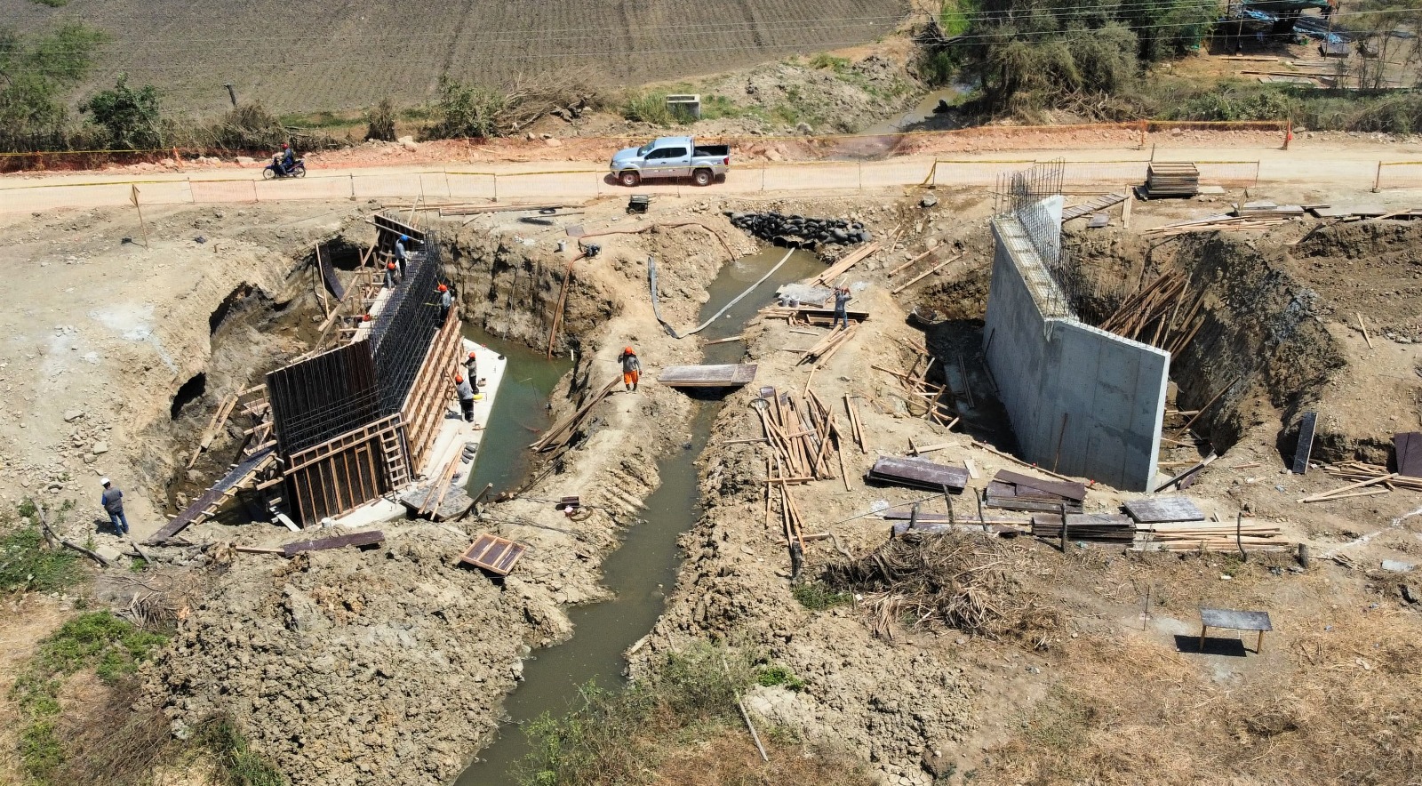 MTC construye puente que beneficiará al distrito de Morropón en Piura
