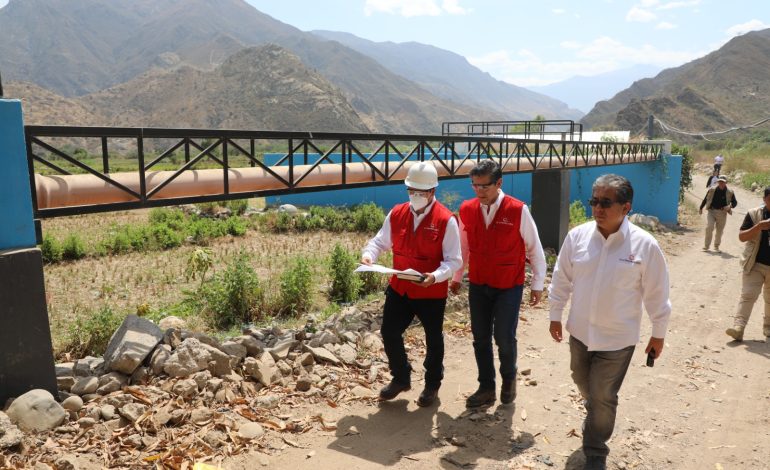 Contralor Shack retomó supervisión de obras en provincias de Cajamarca