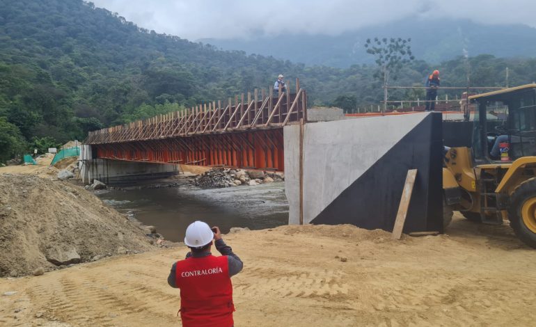 Contraloría: Se detecta riesgo de duplicidad de pagos y trabajos no ejecutados en rehabilitación de puentes por casi S/ 68 millones