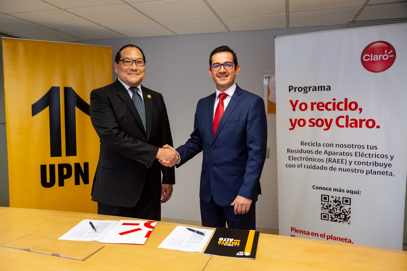 Claro y Universidad Privada del Norte promueven el Reciclaje de Aparatos Eléctricos y Electrónicos