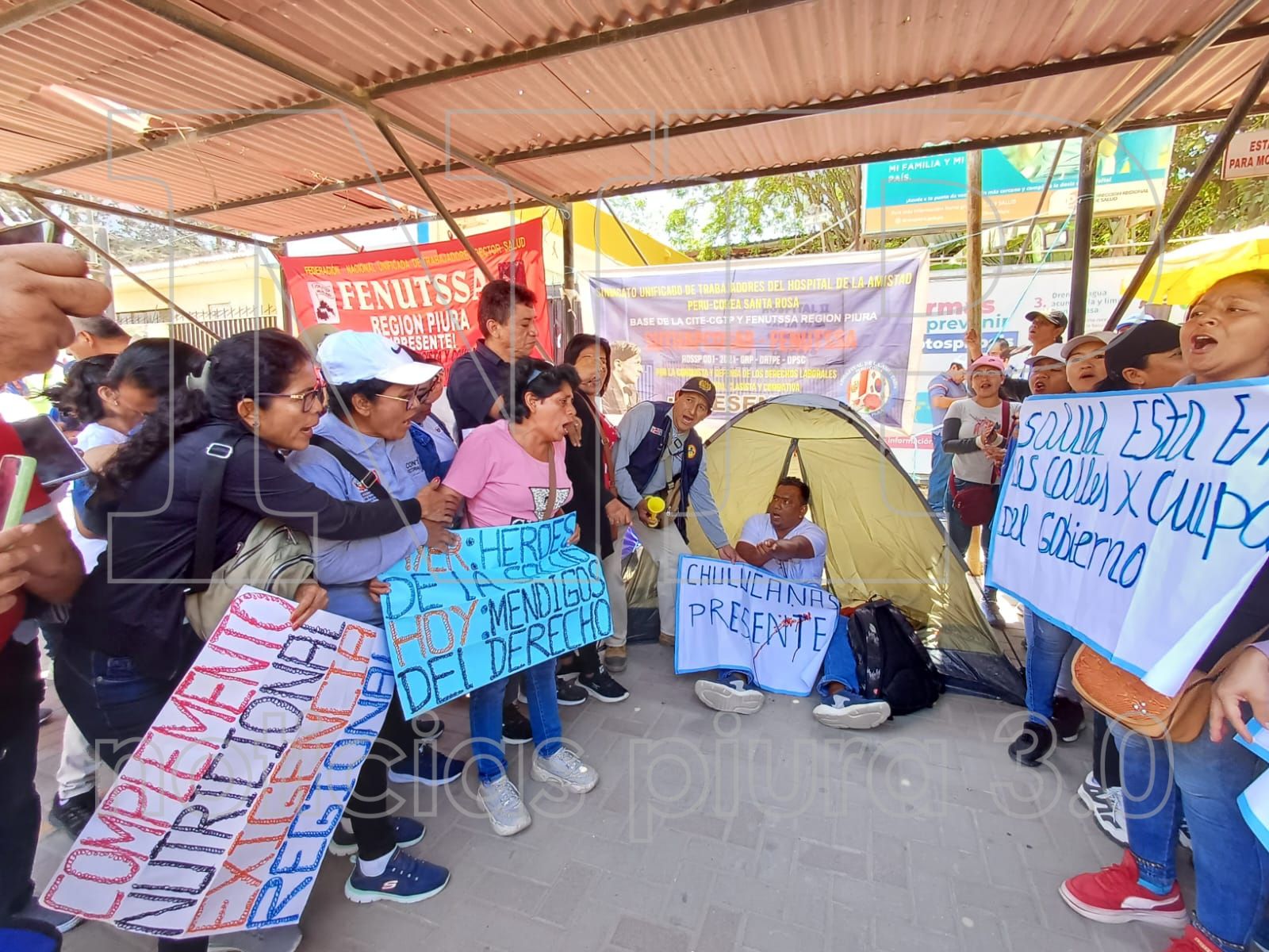 Piura: niños, embarazadas y adultos mayores los más perjudicados con huelga de Salud
