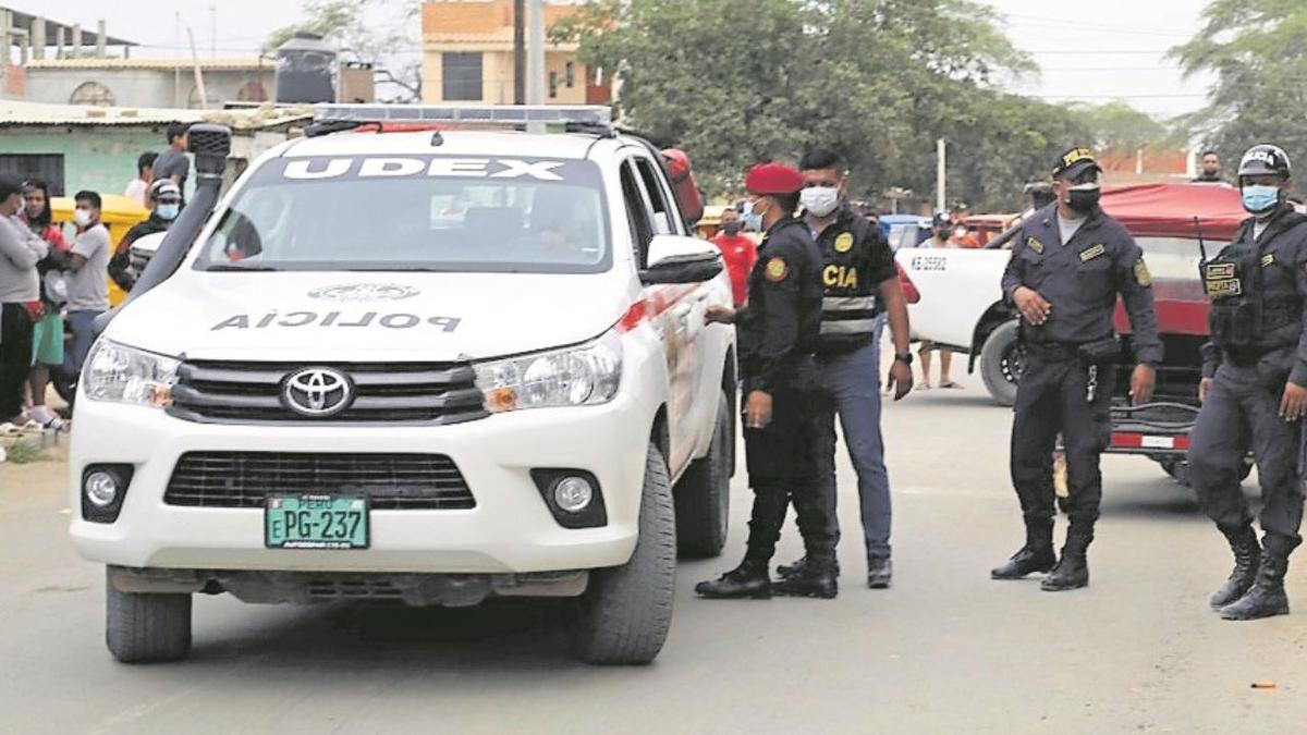 Piura: vigilante es herido de bala en asalto y PNP detiene a dos presuntos delincuentes
