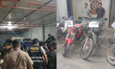 Piura: Detienen a presuntos integrantes de banda criminal y recuperan de vehículos robados