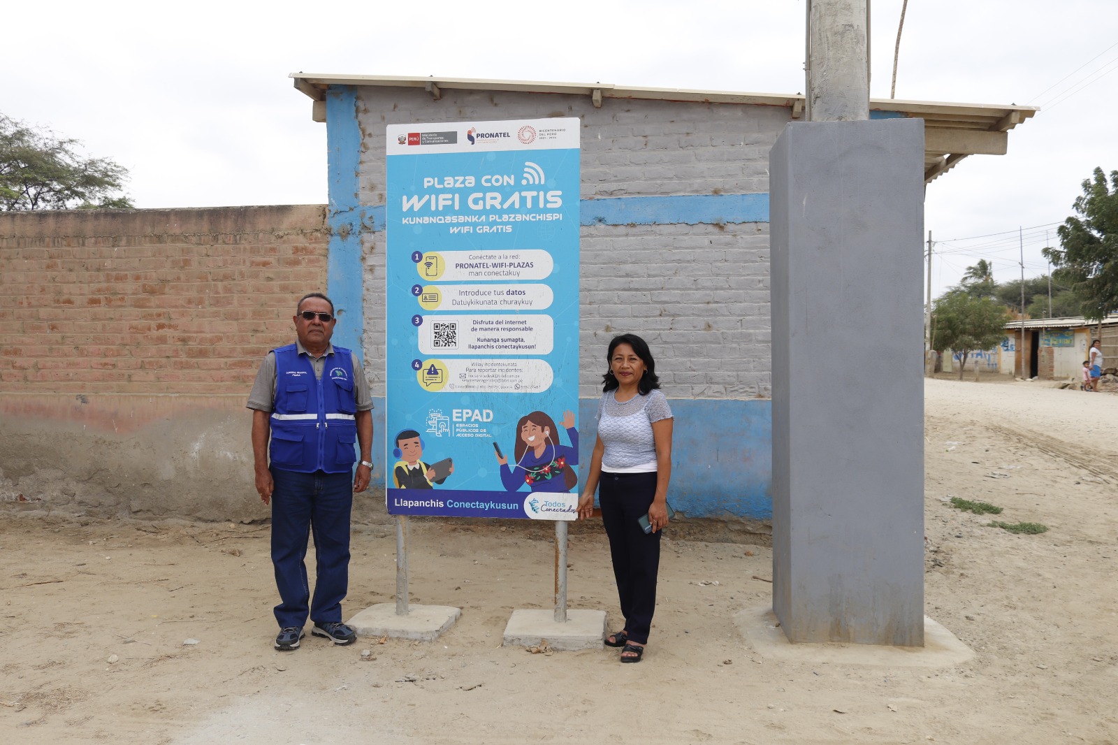 Piura: 72 mil moradores podrán acceder a wifi gratuito en la región
