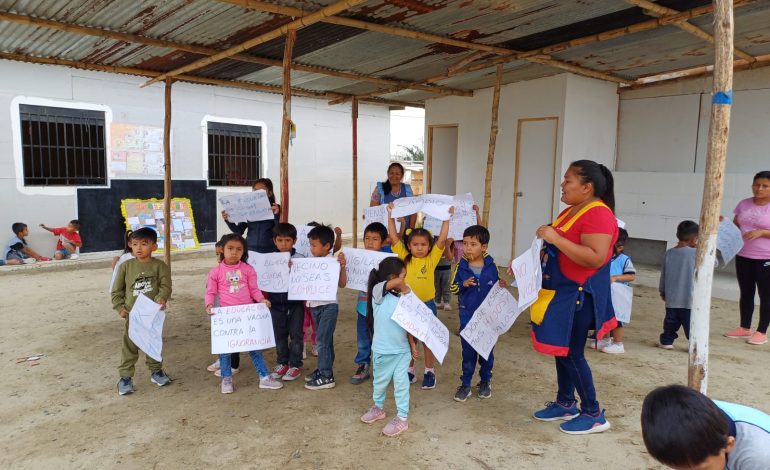 Piura: docentes piden atención para colegio inicial que alberga a más de 70 niños