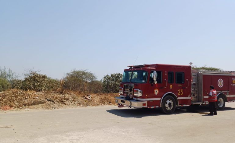 Por segunda vez, se origina incendio forestal en la Urb. La Rinconada