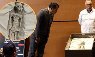 Viral: México presenta 'cuerpos no humanos' hallados en Perú