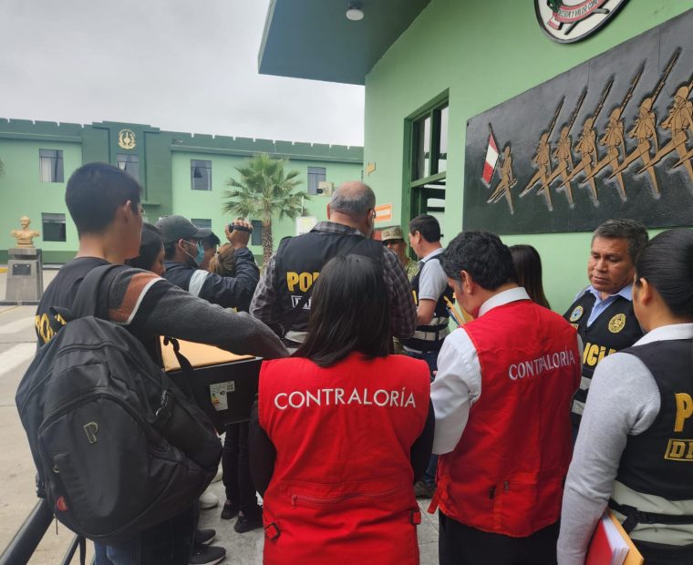 Piura: Contraloría, Fiscalía y PNP intervienen cuarteles del Ejército