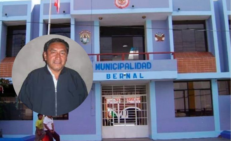 Piura: ordenan captura para alcalde de Bernal que fue sentenciado por colusión simple