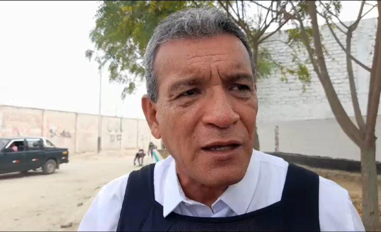 Alcalde de Sullana: «La delincuencia se está presentando con mayor ferocidad»