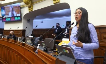Congreso: Ruth Luque anuncia presentación de informe en minoría sobre JNJ