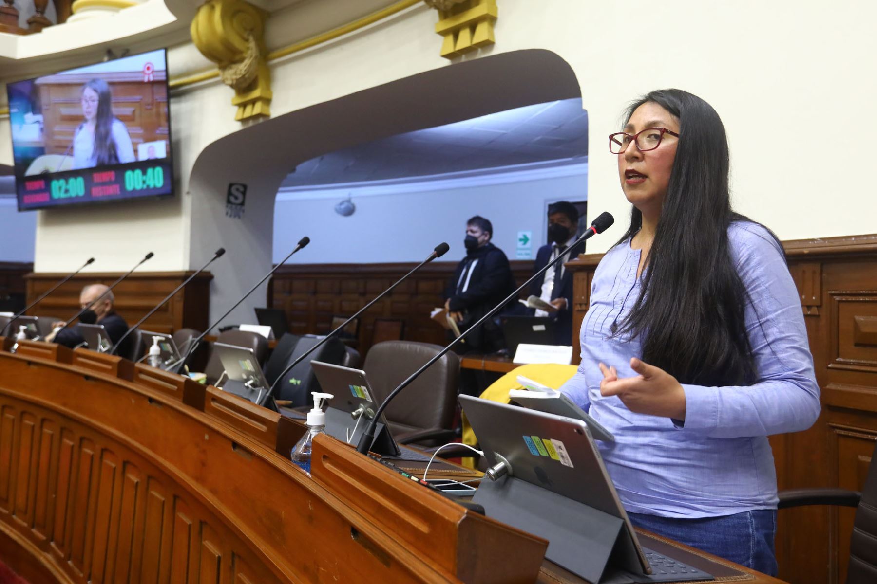 Congreso: Ruth Luque anuncia presentación de informe en minoría sobre JNJ