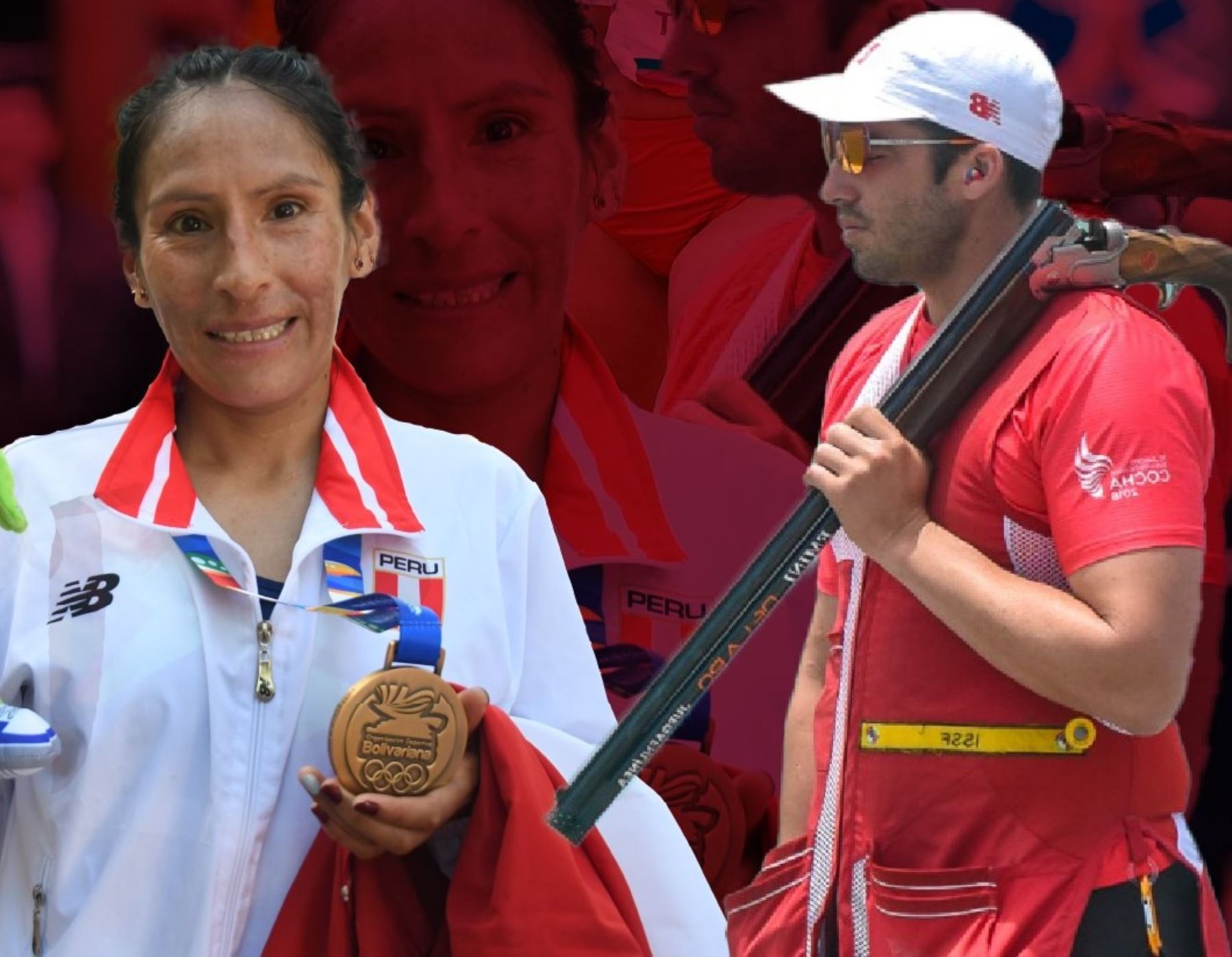 Panamericanos 2023: Gladys Tejeda y Nicolás Pacheco serán los abanderados de Perú