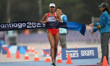 Kimberly García ganó la medalla de oro en marcha en los Juegos Panamericanos 2023