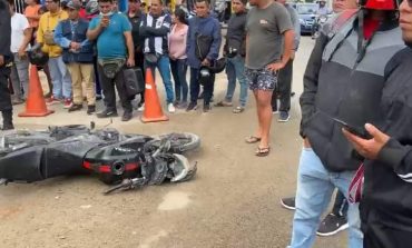 Motociclista pierde la vida en accidente de tránsito en Castilla