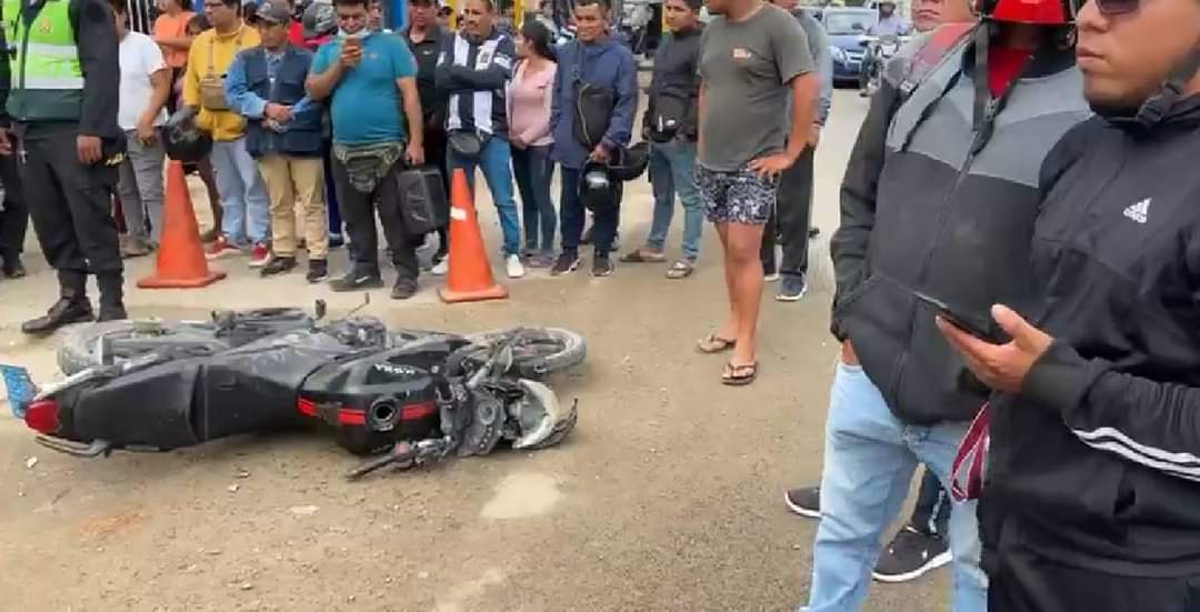 Motociclista pierde la vida en accidente de tránsito en Castilla