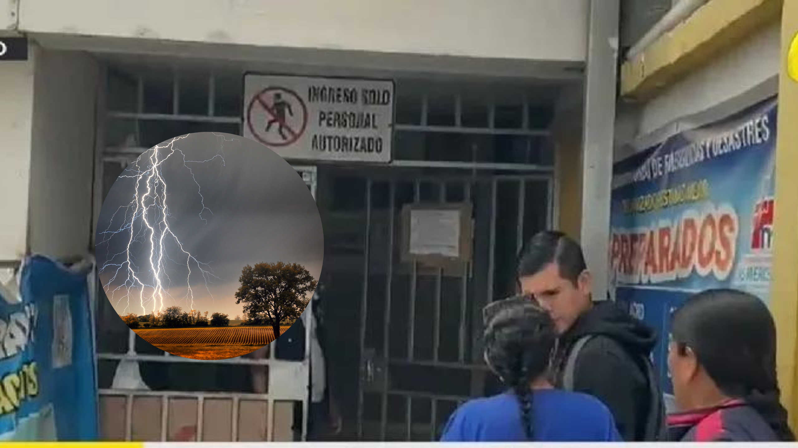 Lambayeque: Un niño es impactado por un rayo y sobrevive con graves quemaduras
