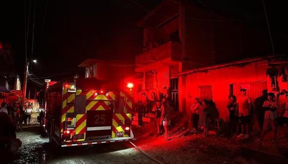 Piura: conexión clandestina de electricidad causó incendio en vivienda de Tambogrande