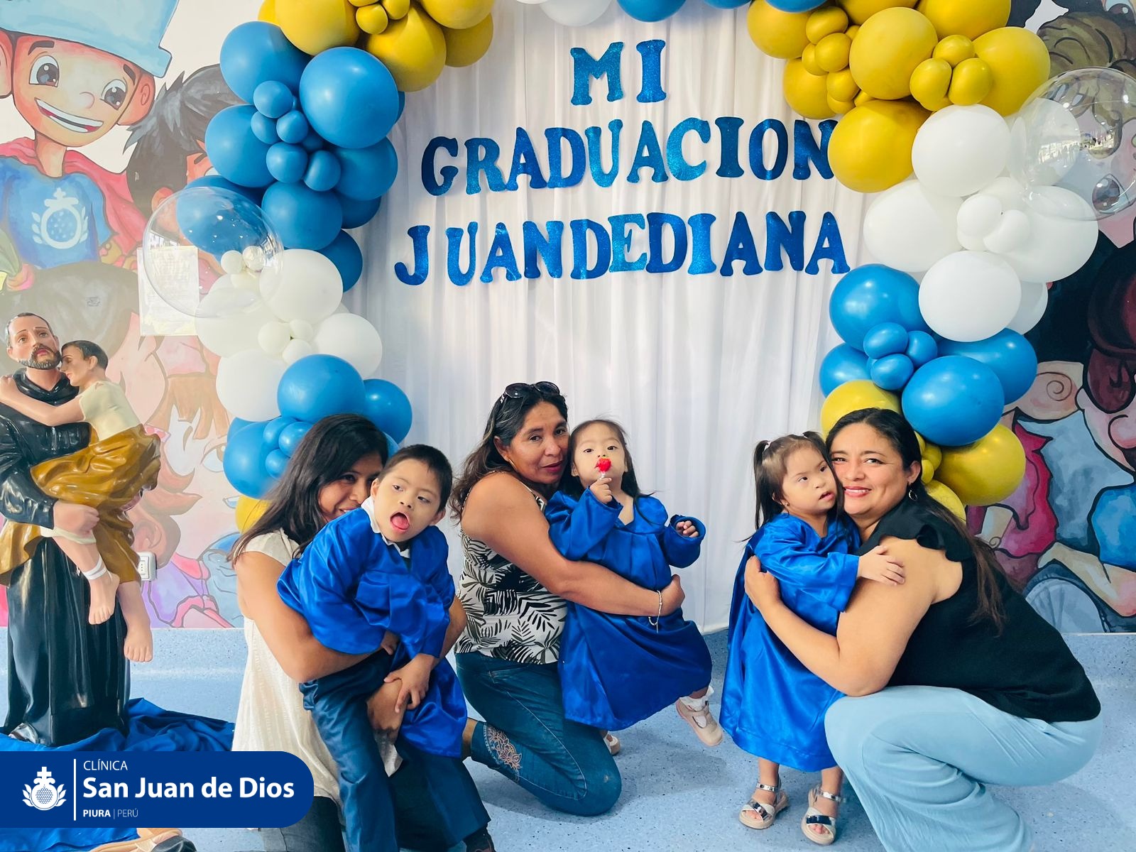 Piura: Realizan emotiva graduación del Programa de Rehabilitación Integral de Síndrome de Down
