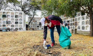 Piura: recogen más de una tonelada de residuos en el cementerio San Miguel Arcángel