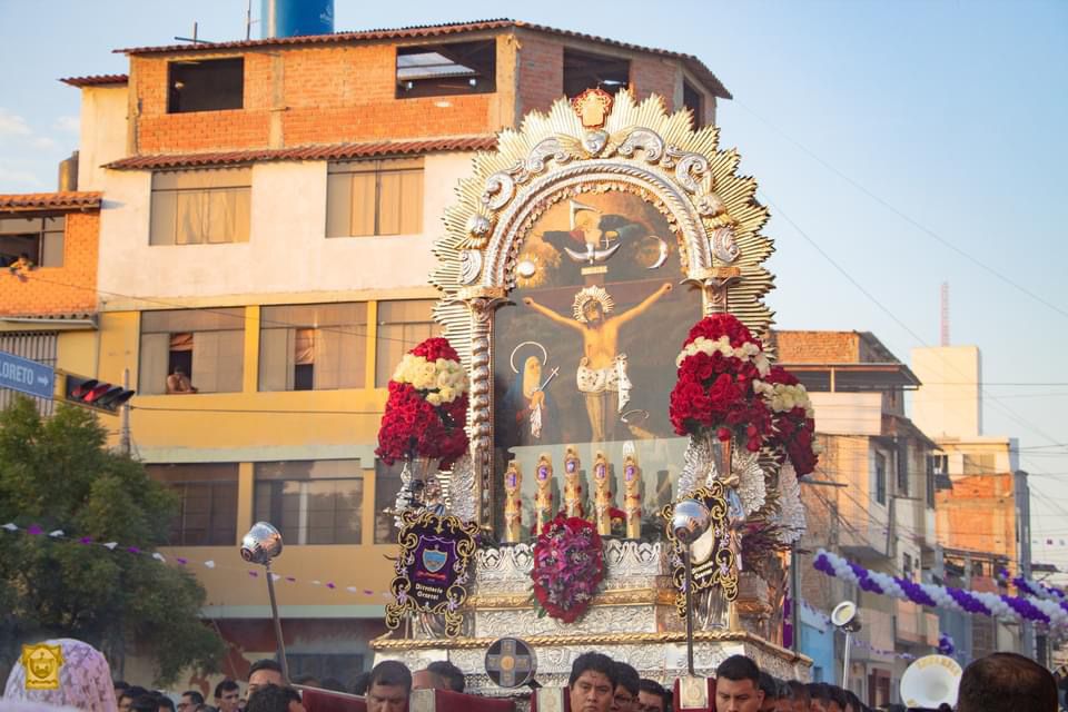 Piura: Este será el recorrido del Señor de los Milagros en su tercer día de procesión